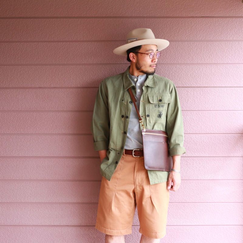 vasco ヴァスコ LEATHER 3WAY SAKOSSHU レザー3WAYサコッシュ ブラウン