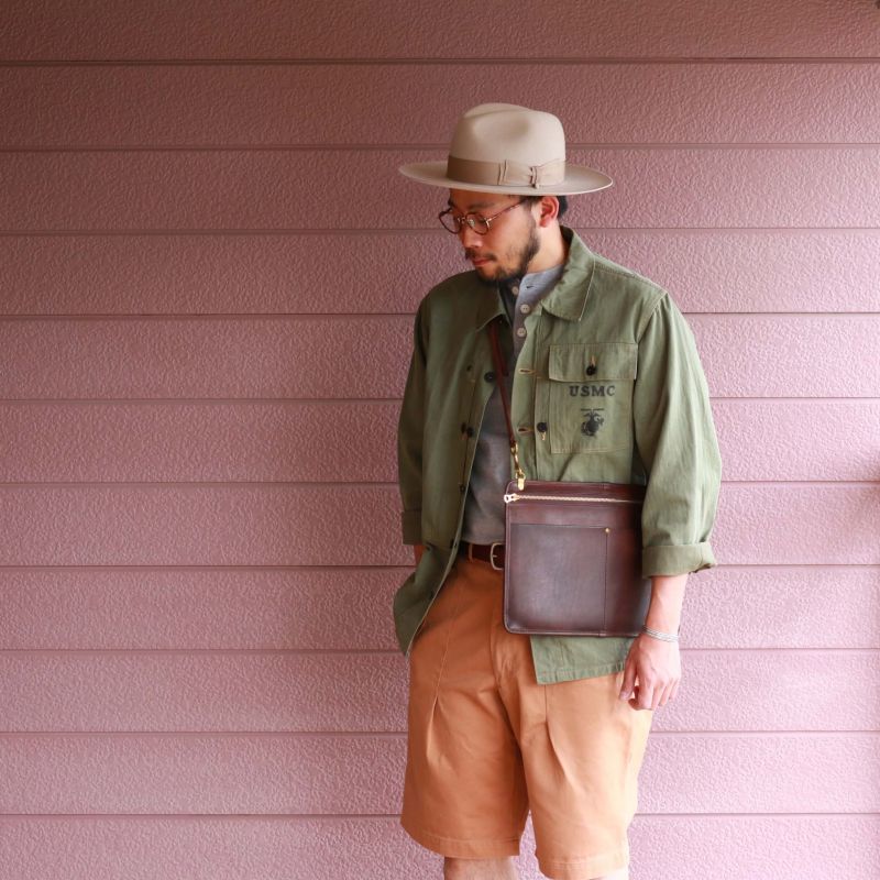 vasco ヴァスコ LEATHER 3WAY SAKOSSHU レザー3WAYサコッシュ ブラウン