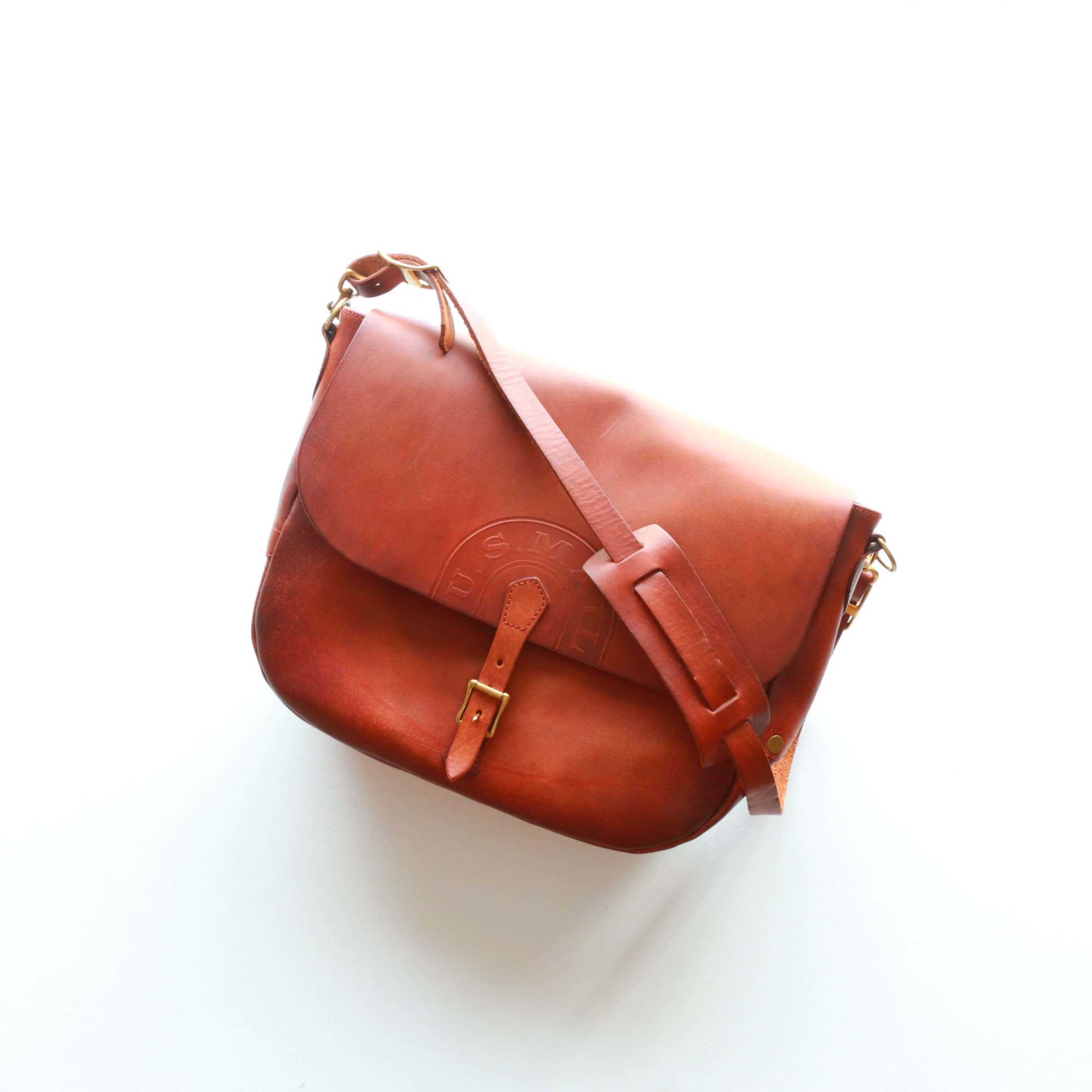 vasco ヴァスコ LEATHER POSTMAN SHOULDER BAG レザーポストマン