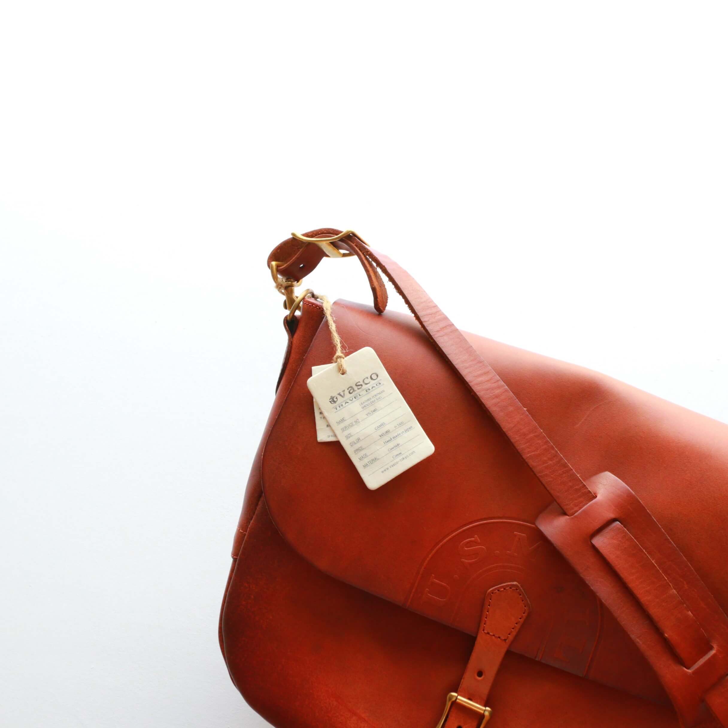 vasco ヴァスコ LEATHER POSTMAN SHOULDER BAG レザーポストマンショルダーバッグ VS-248L