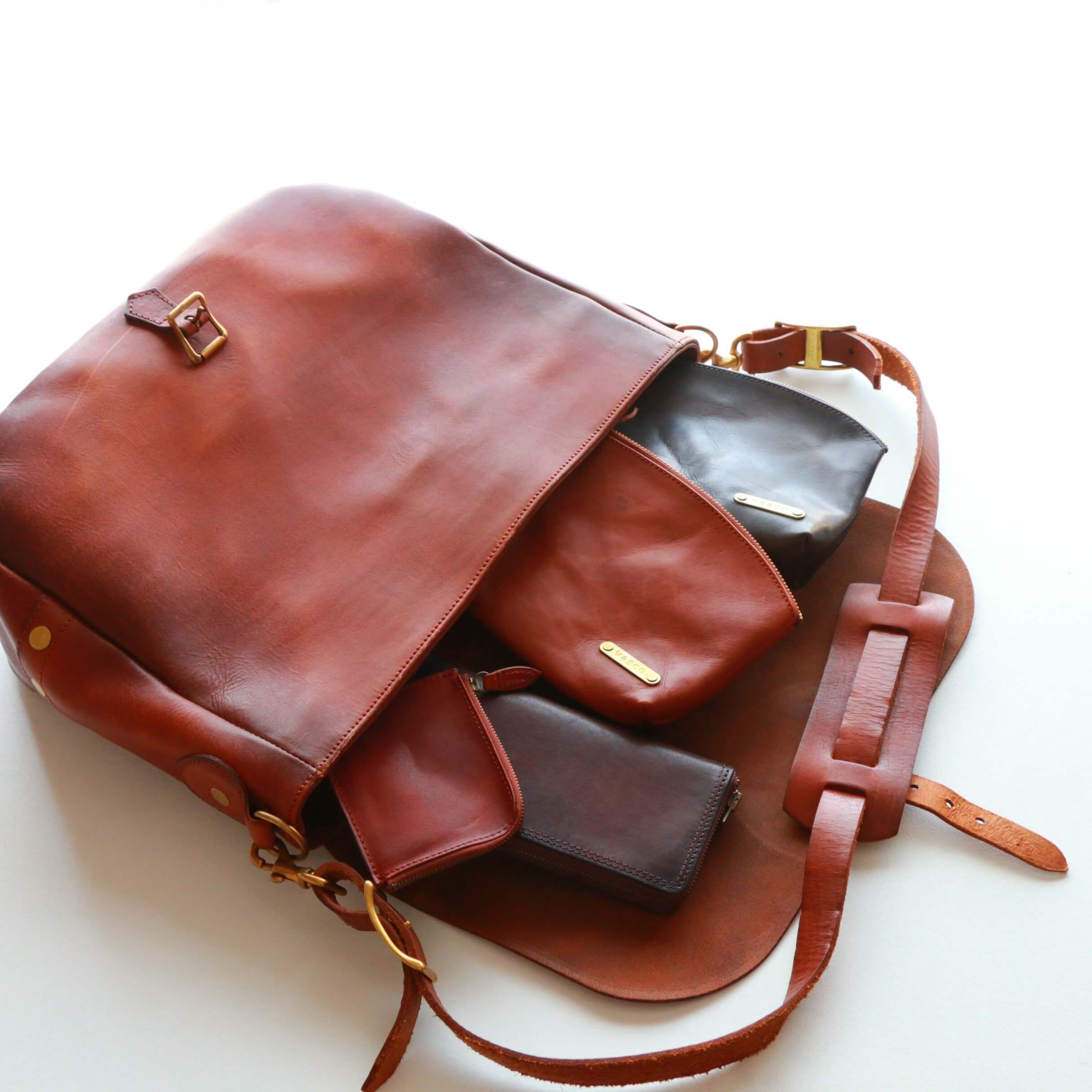 vasco ヴァスコ LEATHER POSTMAN SHOULDER BAG レザーポストマンショルダーバッグ VS-248L