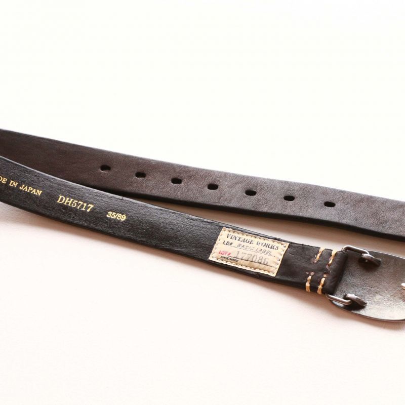 Vintage Works ヴィンテージワークス Leather belt レザーベルト DH5717