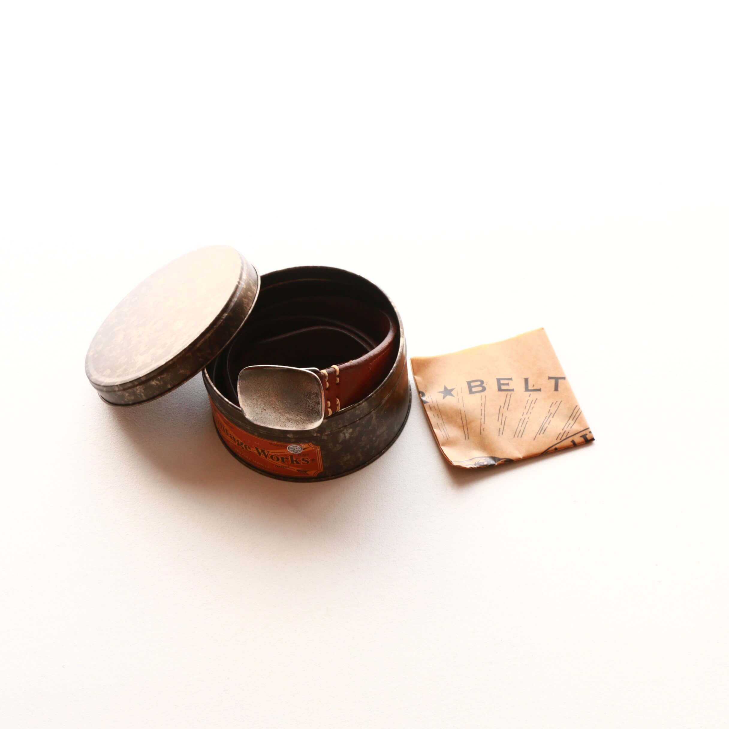 Vintage Works ヴィンテージワークス Leather belt レザーベルト 