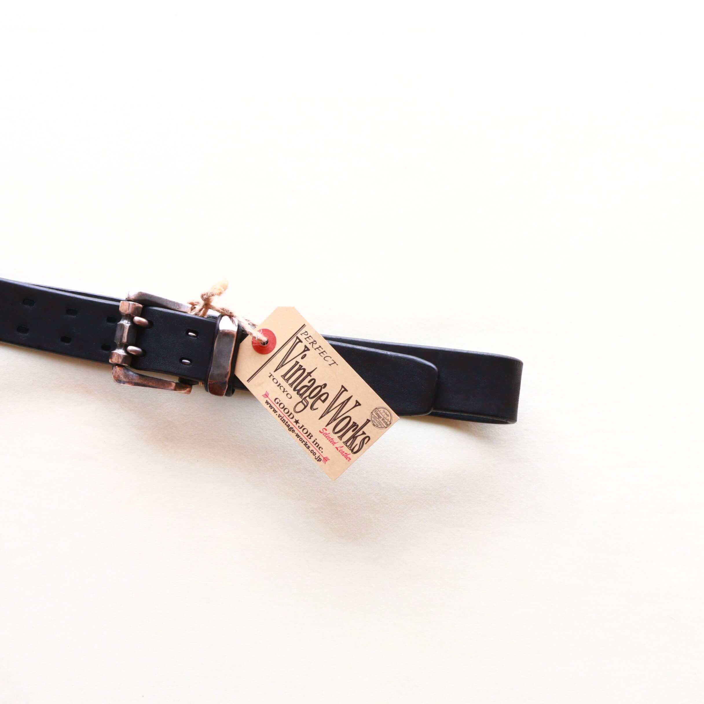 Vintage Works ヴィンテージワークス Leather belt 7Hole レザーベルト 7ホール DH5669