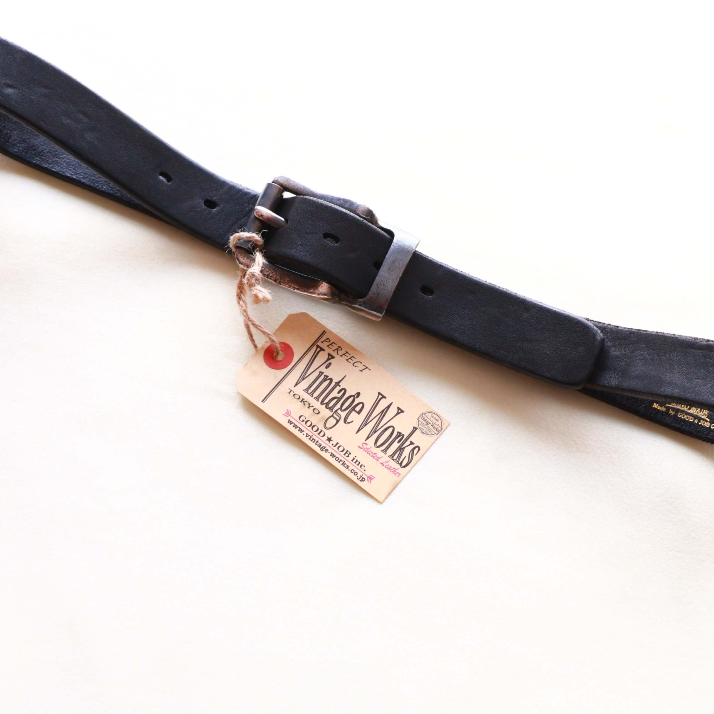 Vintage Works ヴィンテージワークス Leather belt レザーベルト DH5638