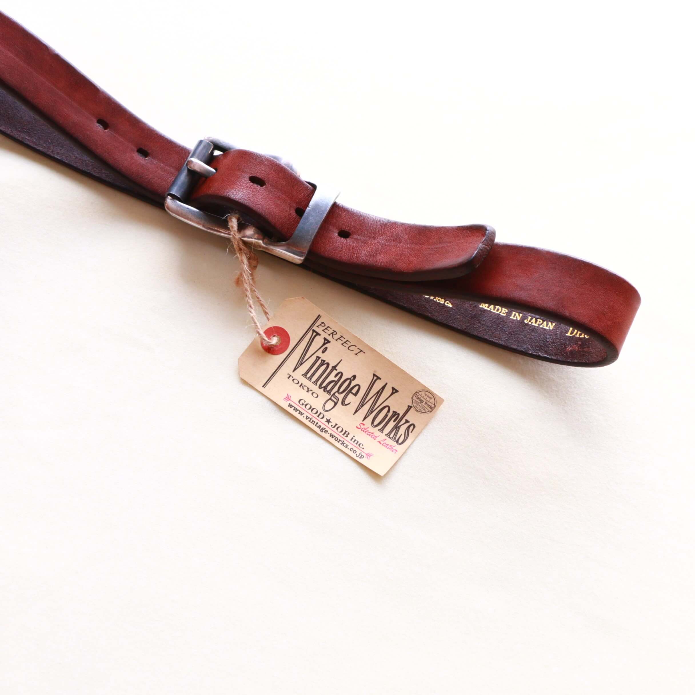 Vintage Works ヴィンテージワークス Leather belt レザーベルト DH5638