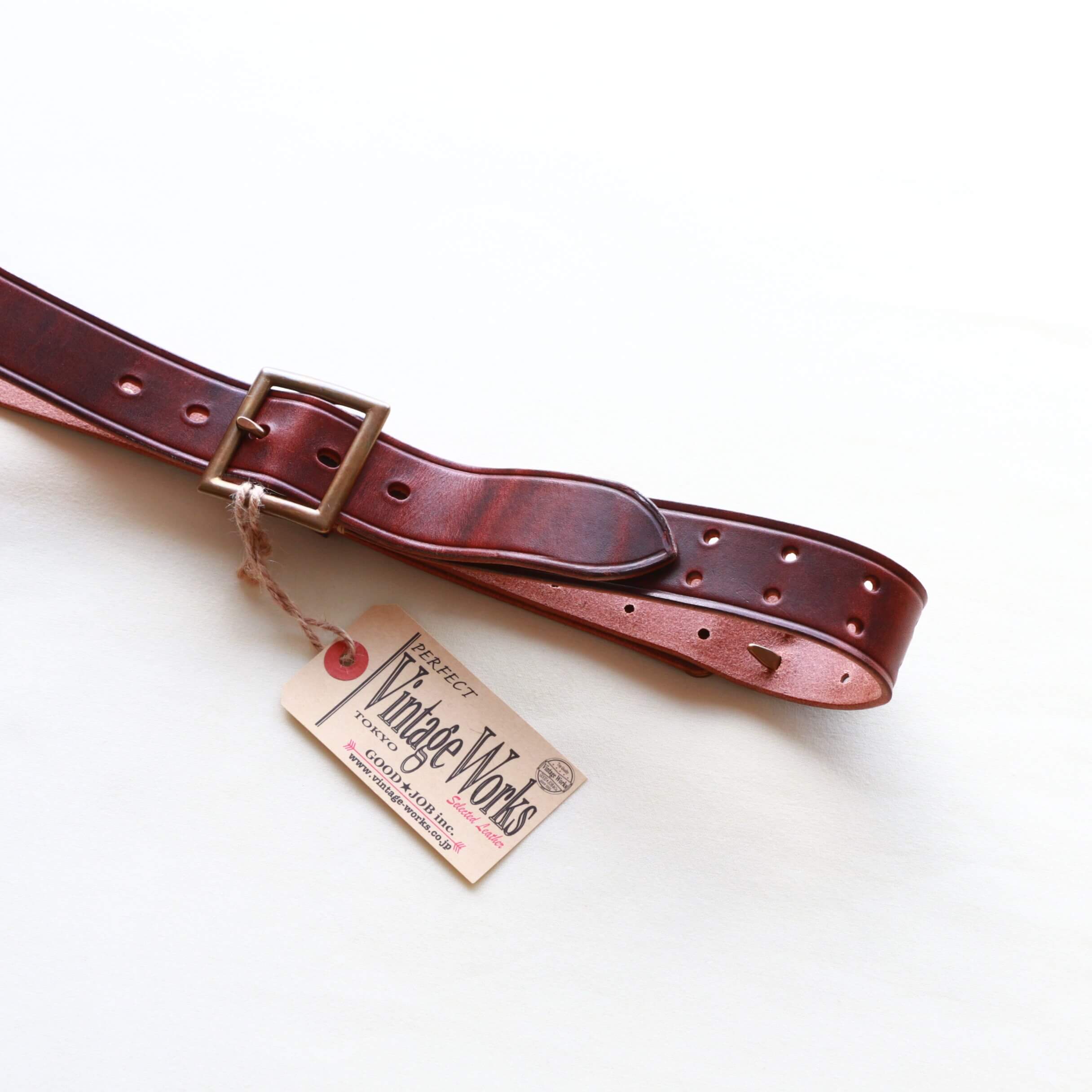 Vintage Works ヴィンテージワークス Leather belt 5Hole レザーベルト 5ホール DH5698