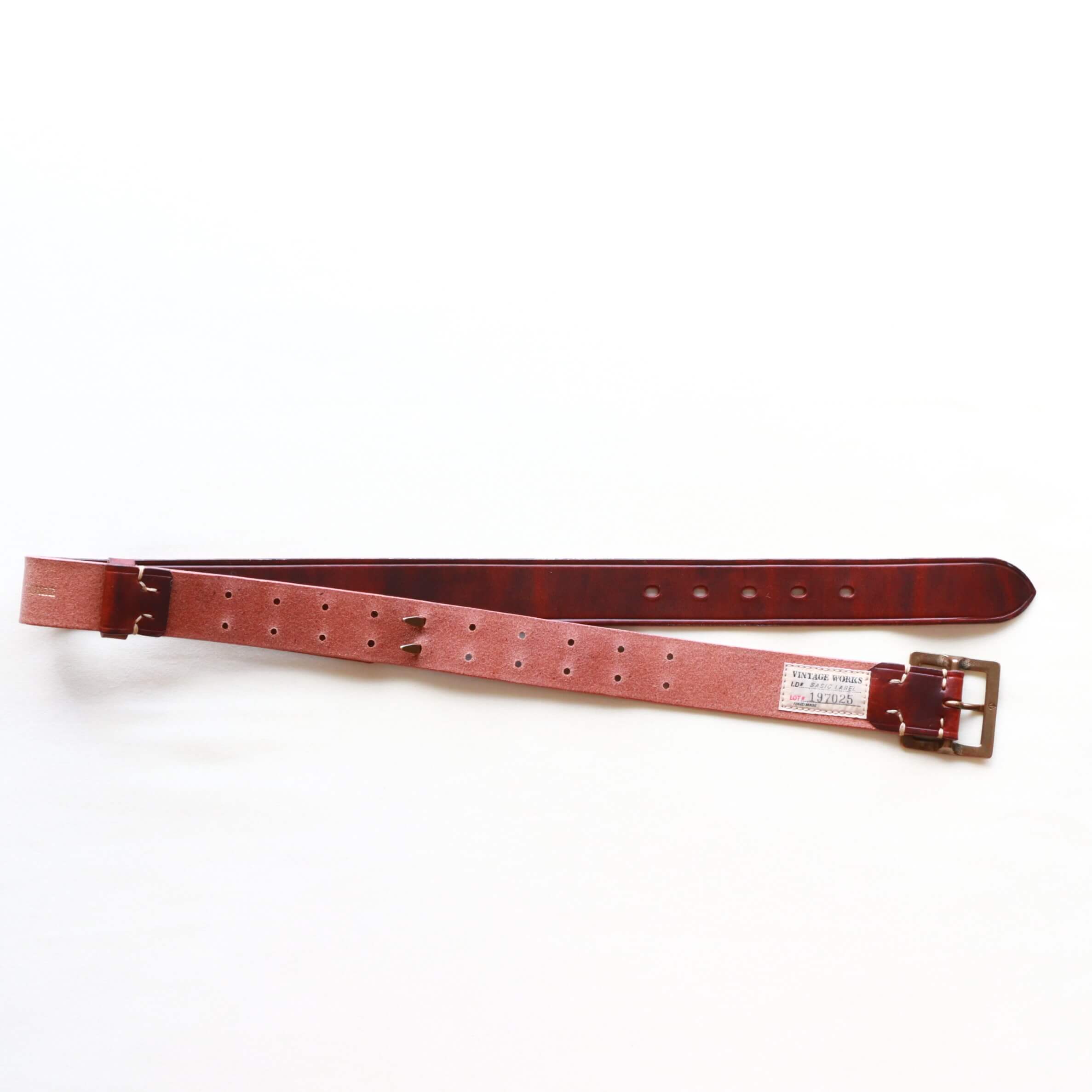 Vintage Works ヴィンテージワークス Leather belt 5Hole レザーベルト 5ホール DH5698