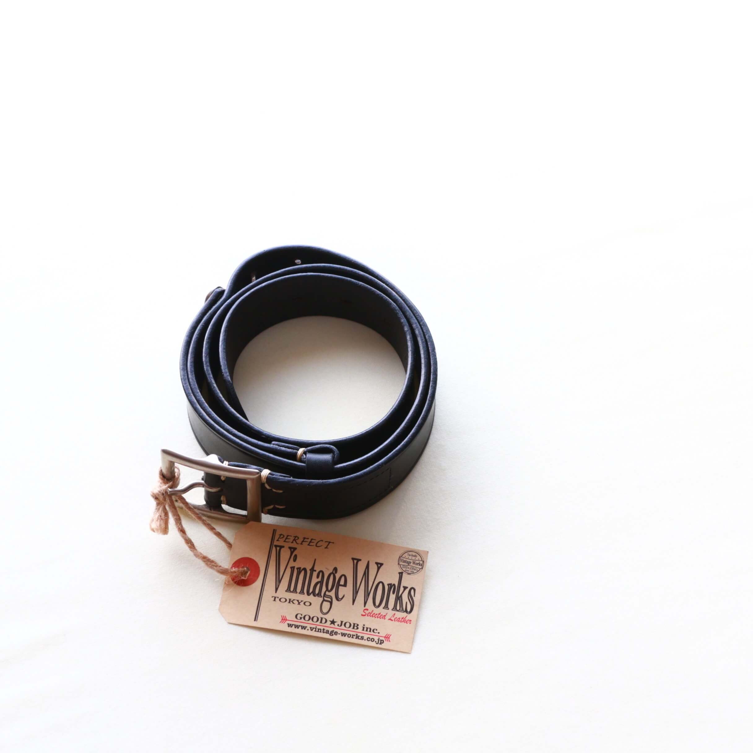 Vintage Works ヴィンテージワークス Leather belt 5Hole レザーベルト 5ホール DH5698