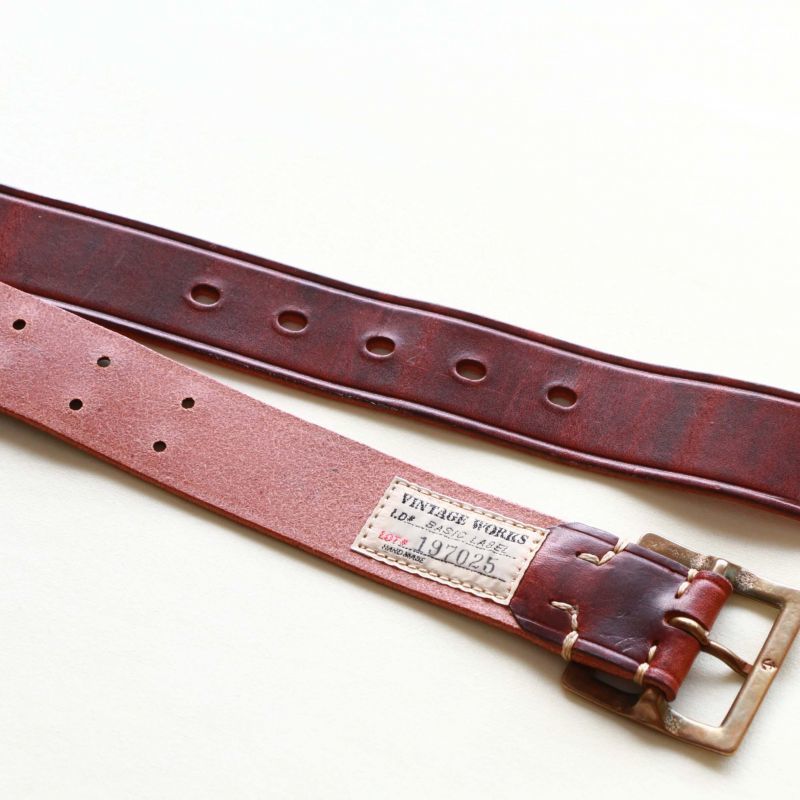 Vintage Works ヴィンテージワークス Leather belt 5Hole レザーベルト 5ホール DH5698