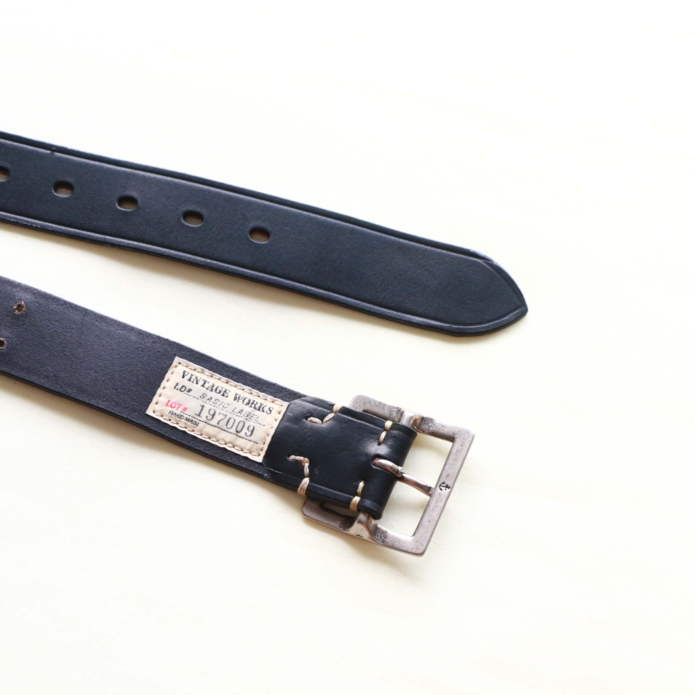 Vintage Works ヴィンテージワークス Leather belt 5Hole レザーベルト 5ホール DH5698