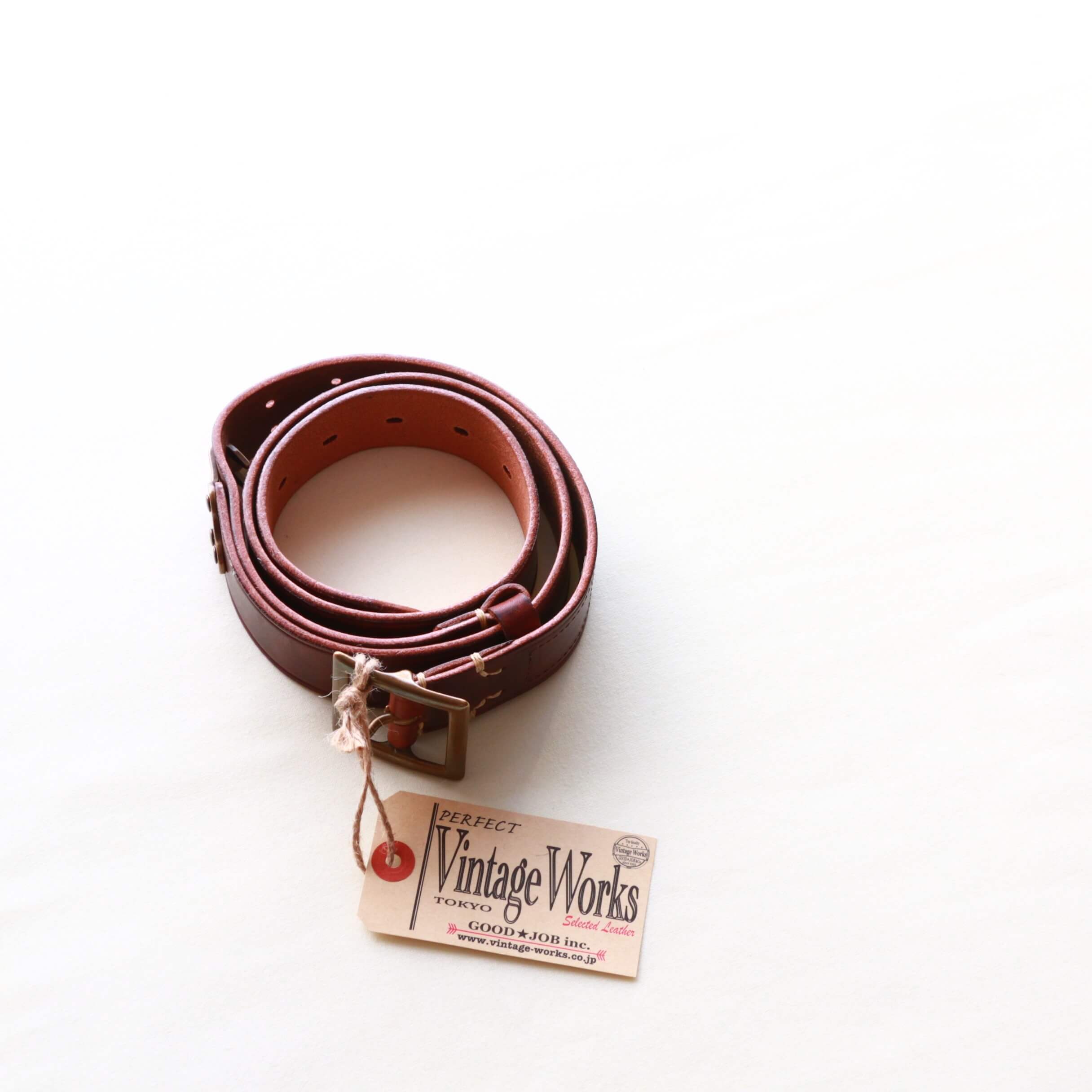 Vintage Works ヴィンテージワークス Leather belt 5Hole レザーベルト 5ホール DH5698