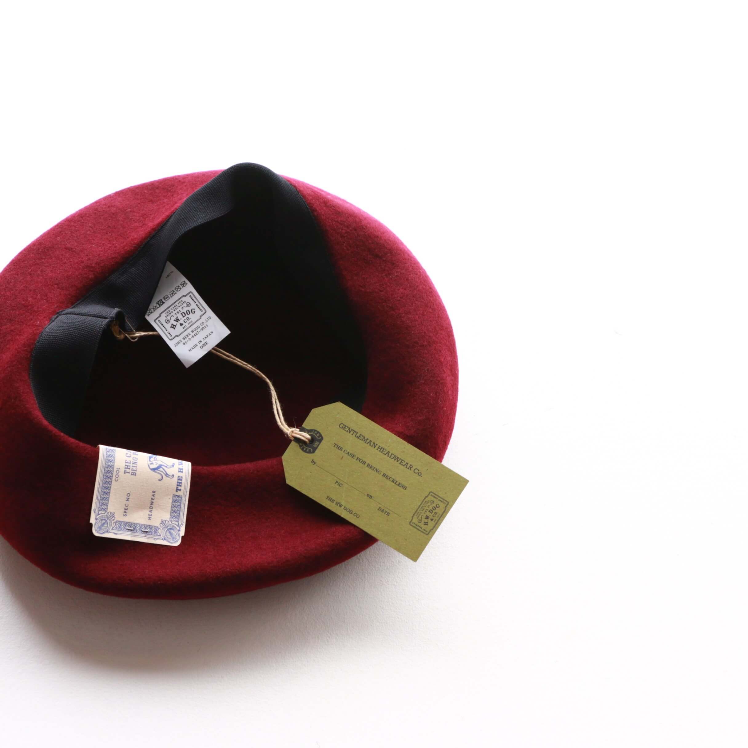 THE H.W.DOG&CO. ザ エイチ ダブリュー ドッグ アンド コー BERET ベレー