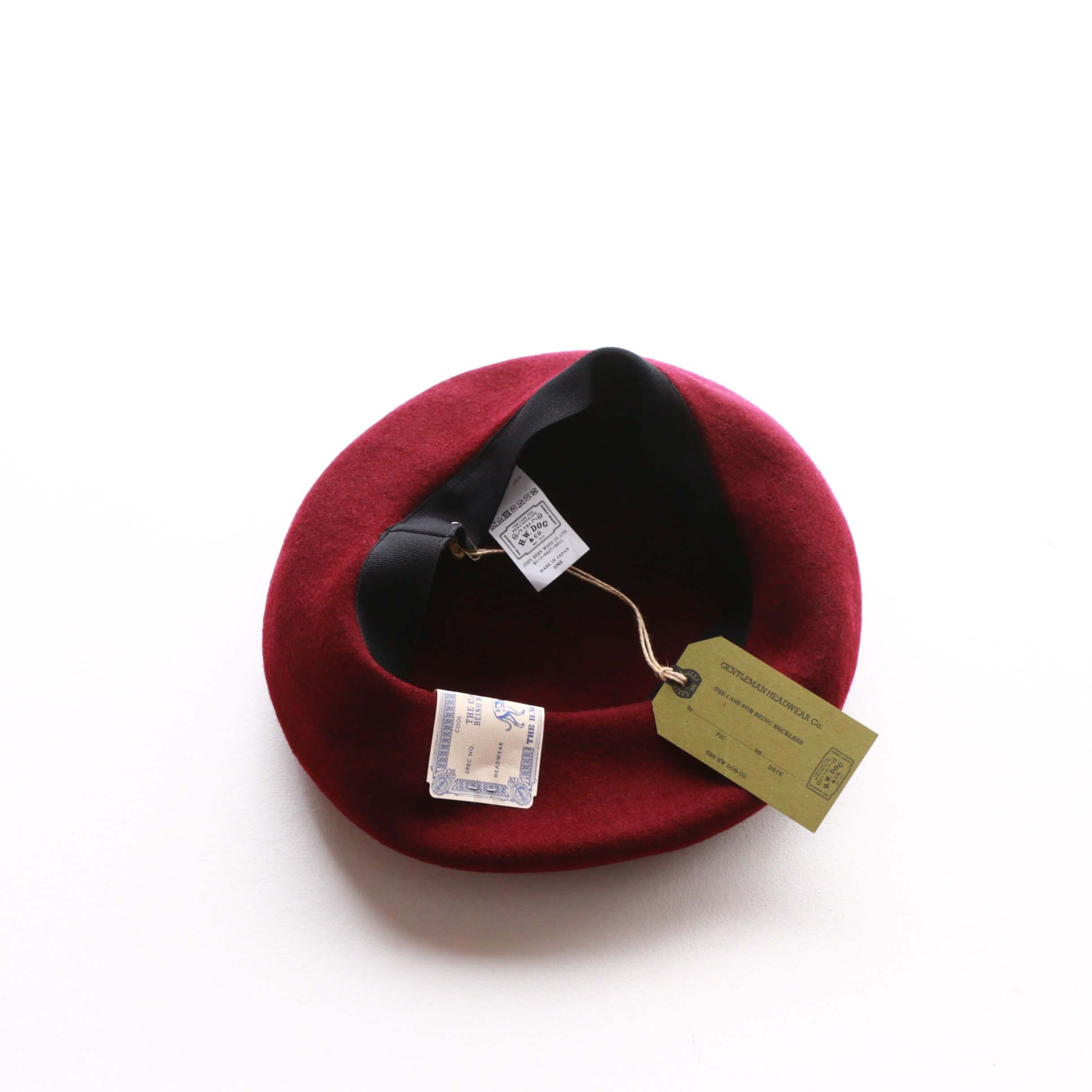 THE H.W.DOG&CO. ザ エイチ ダブリュー ドッグ アンド コー BERET ベレー
