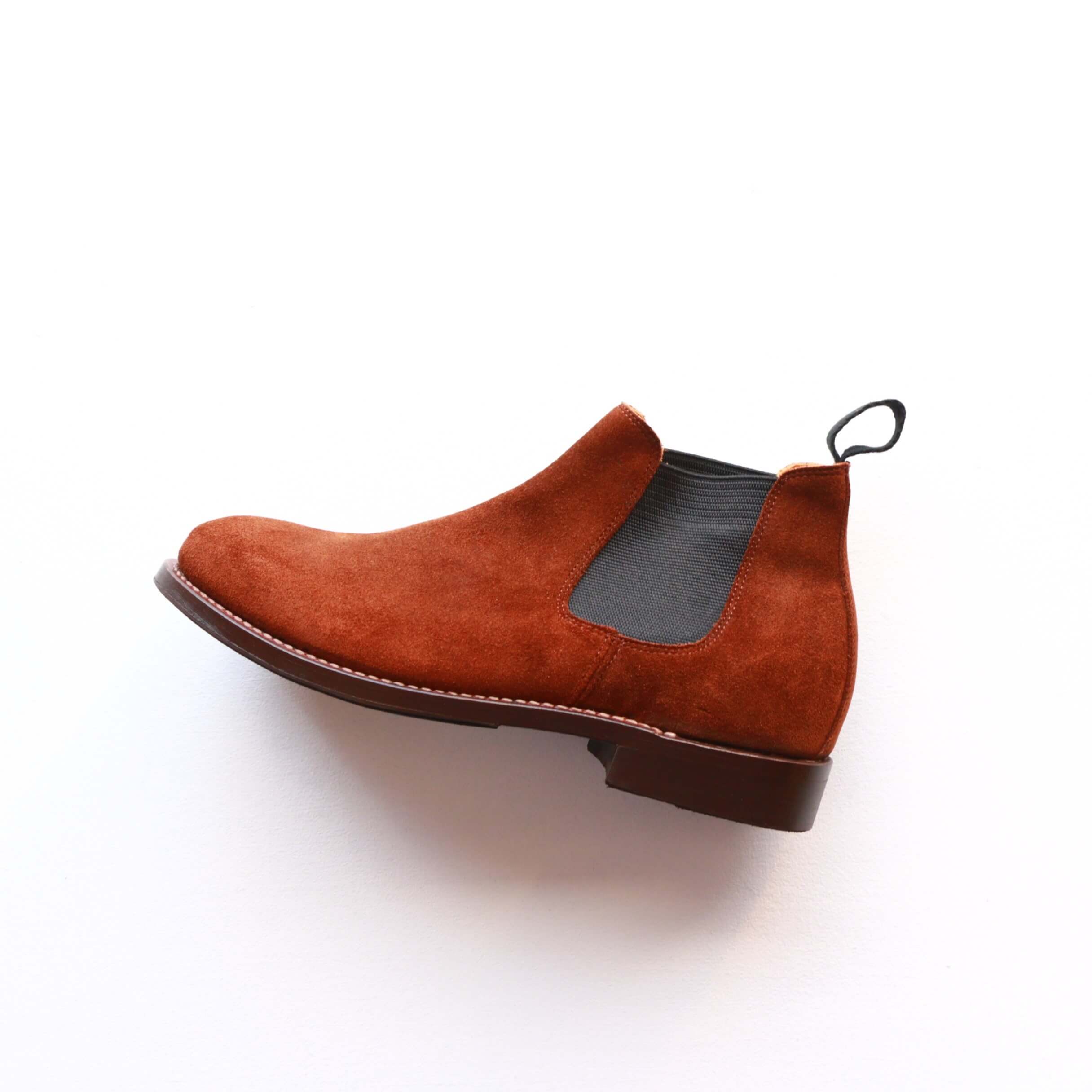 WHEEL ROBE ウィールローブ ELASTIC SIDE BOOTS Charles F.Stead Suede