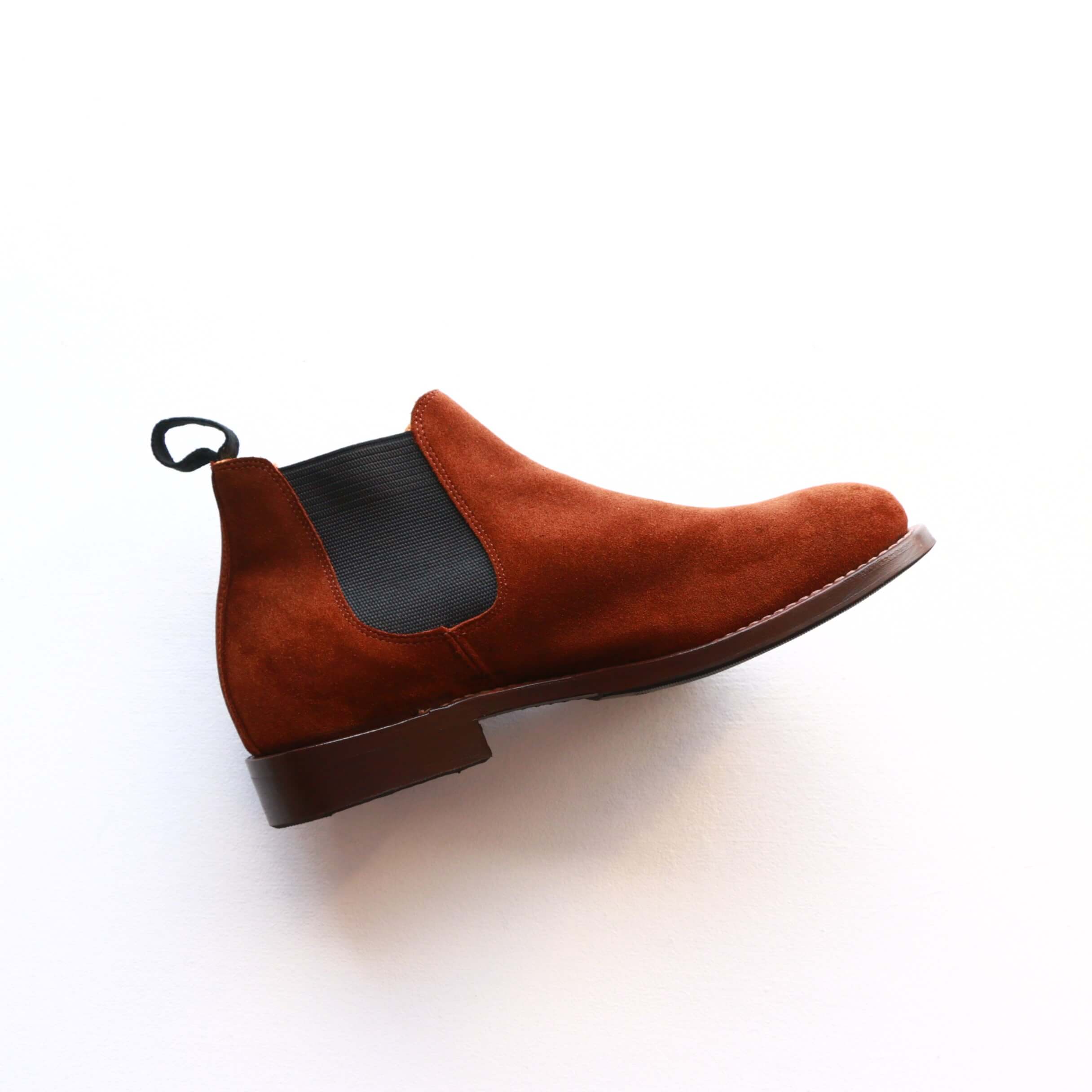 WHEEL ROBE ウィールローブ ELASTIC SIDE BOOTS Charles F.Stead Suede