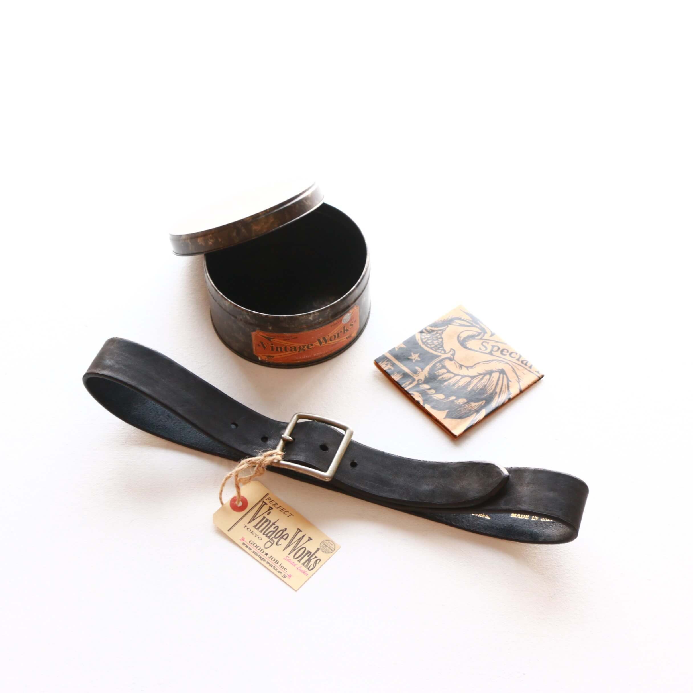 Vintage Works ヴィンテージワークス Leather belt 5Hole レザーベルト 5ホール DH5697