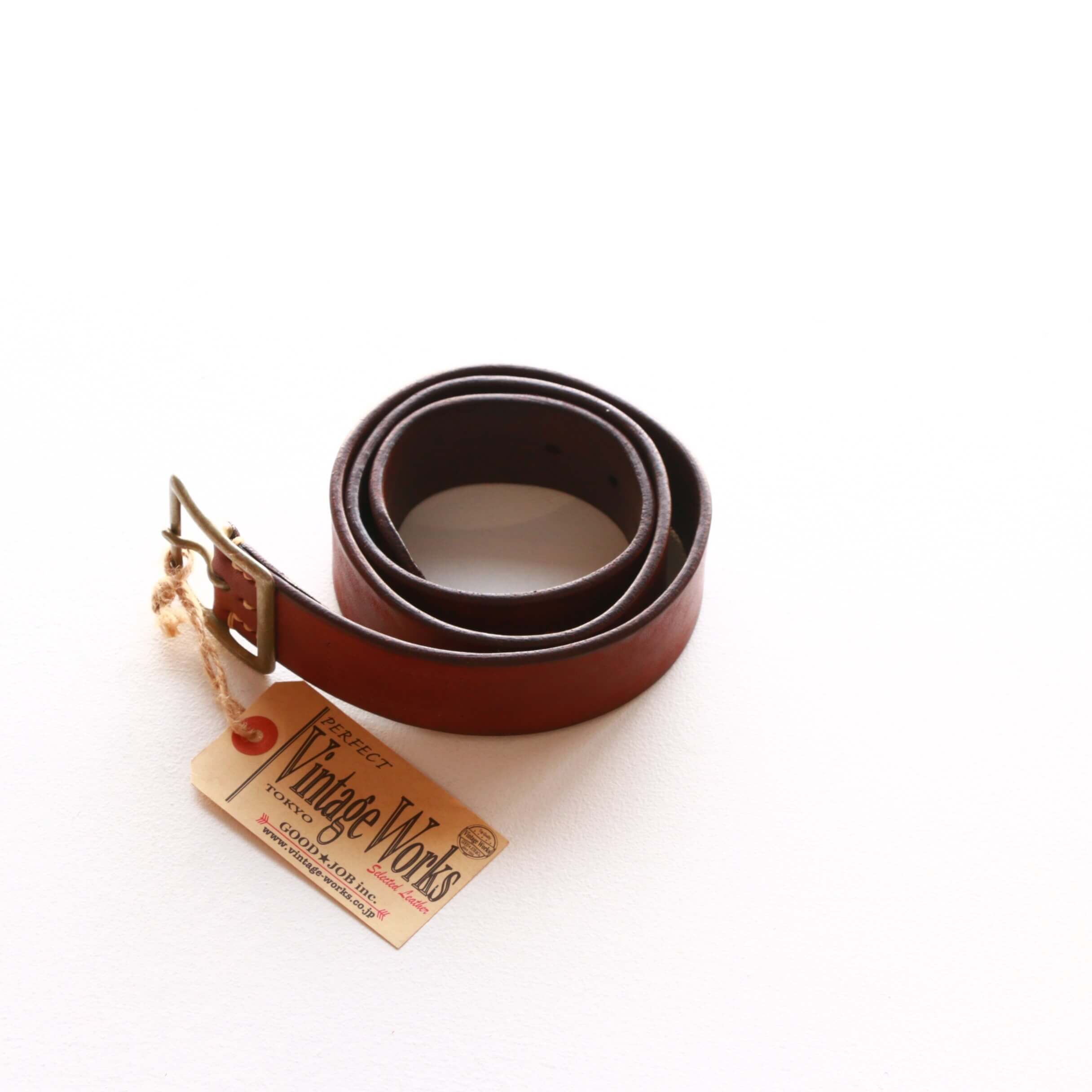 Vintage Works ヴィンテージワークス Leather belt 5Hole レザーベルト 5ホール DH5697