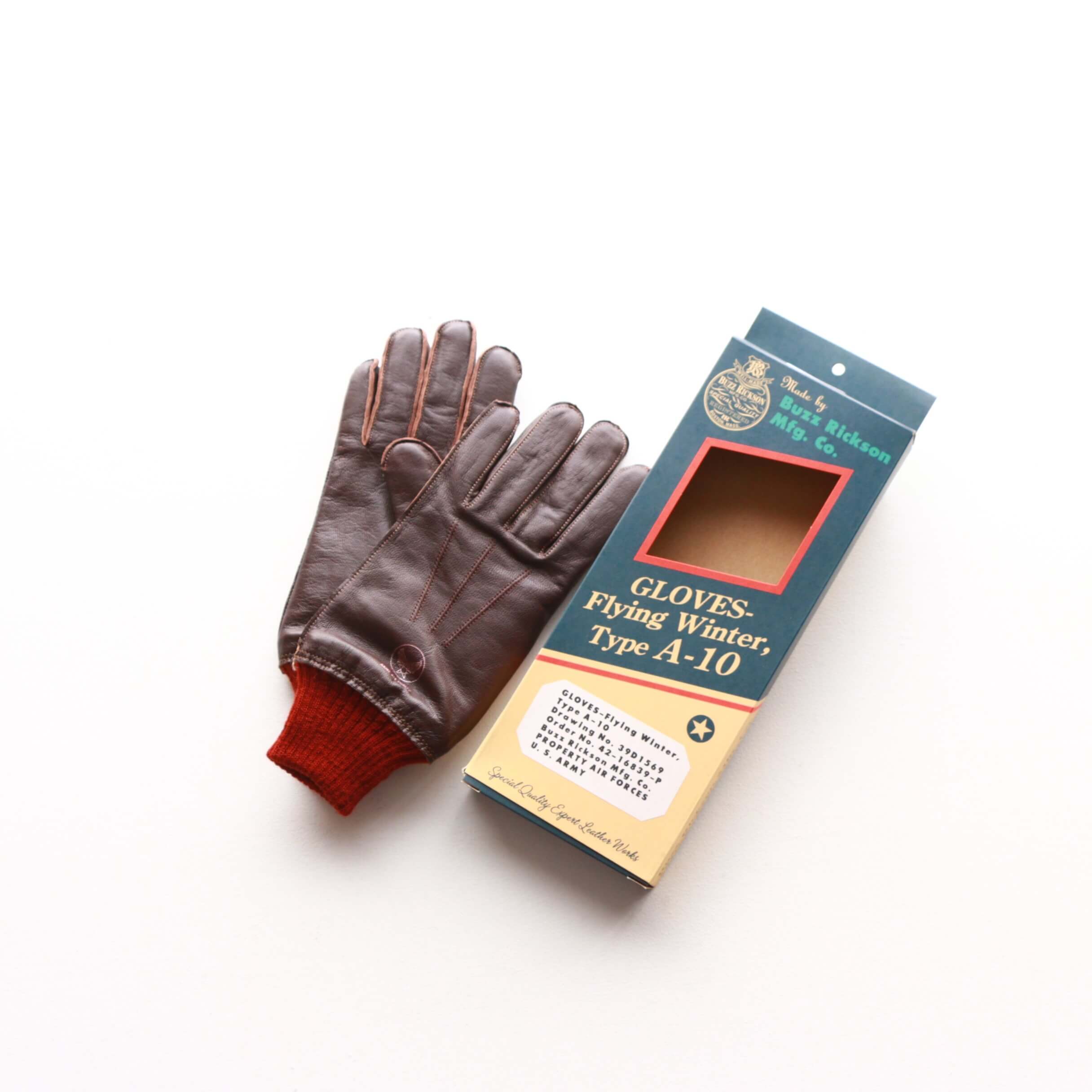 Buzz Rickson's バズリクソンズ A-10 LEATHER GLOVE レザーグローブ A