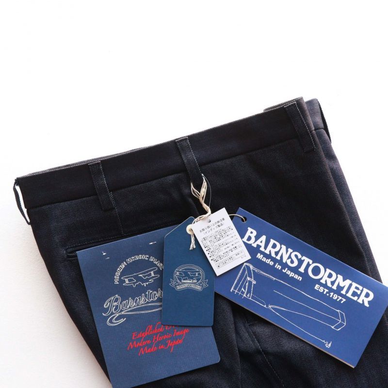 BARNSTORMER バーンストーマ― T/C denim chinos T/Cデニムチノ 1302P