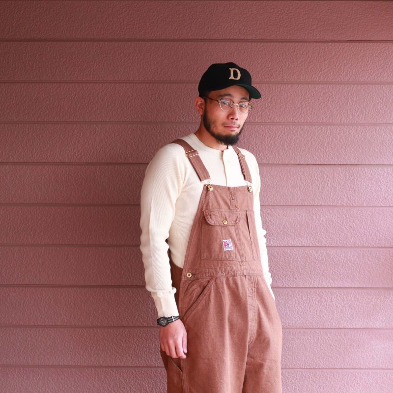 TCB jeans TCBジーンズ Wrecking Crew Pants 10oz TWISTED YARN BROWN 