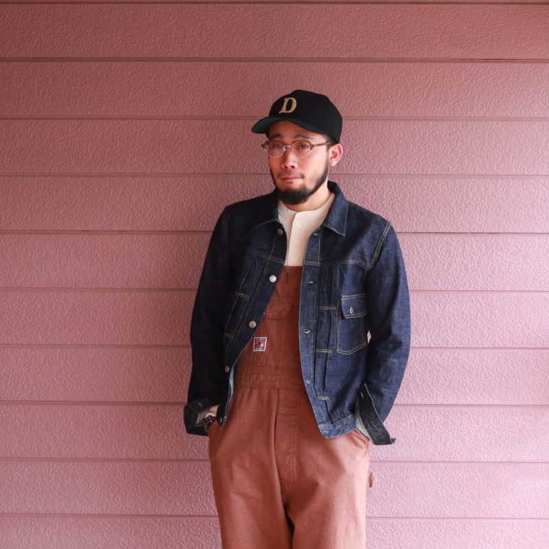 TCB jeans TCBジーンズ Wrecking Crew Pants 10oz TWISTED YARN BROWN DENIM レッキングクルーパンツ ブラウンデニム