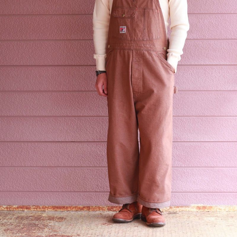 TCB jeans TCBジーンズ Wrecking Crew Pants 10oz TWISTED YARN BROWN DENIM レッキングクルーパンツ ブラウンデニム