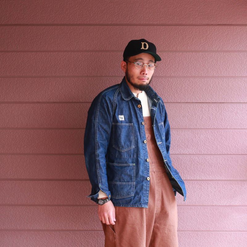 TCB jeans TCBジーンズ Wrecking Crew Pants 10oz TWISTED YARN BROWN DENIM レッキングクルーパンツ ブラウンデニム