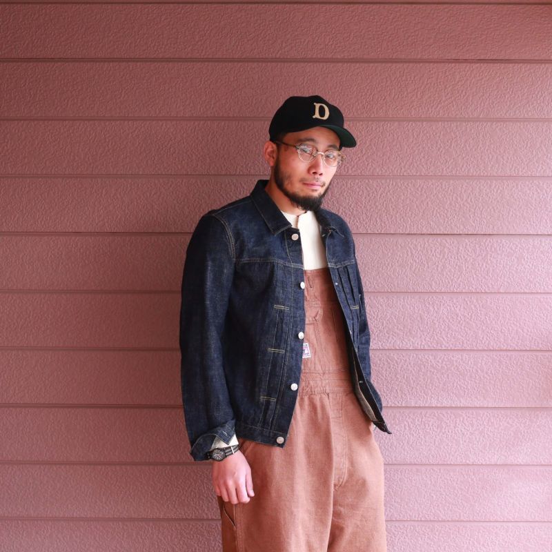 TCB jeans TCBジーンズ Wrecking Crew Pants 10oz TWISTED YARN BROWN DENIM レッキングクルーパンツ ブラウンデニム