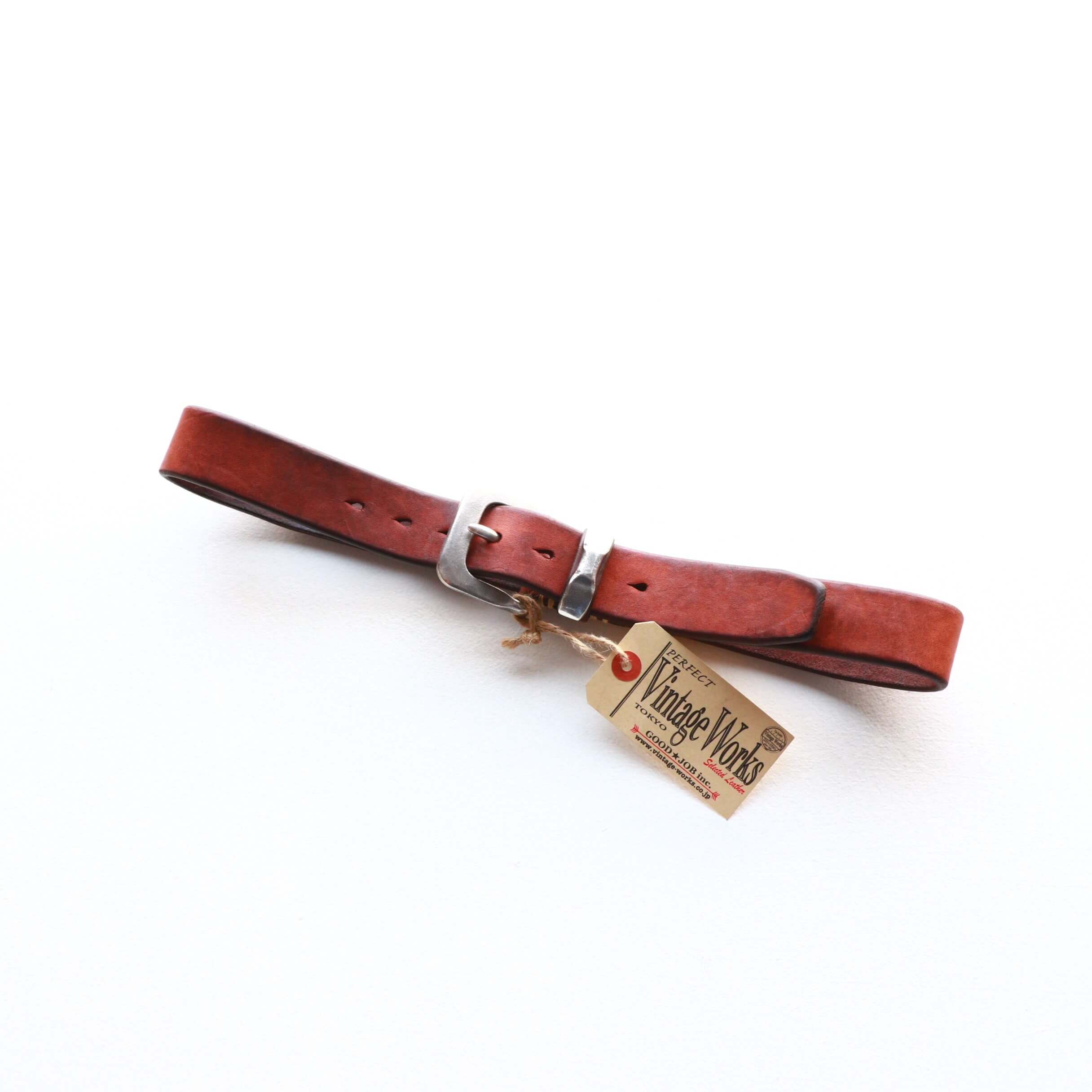 Vintage Works ヴィンテージワークス Leather belt 7Hole レザーベルト 7ホール DH5730