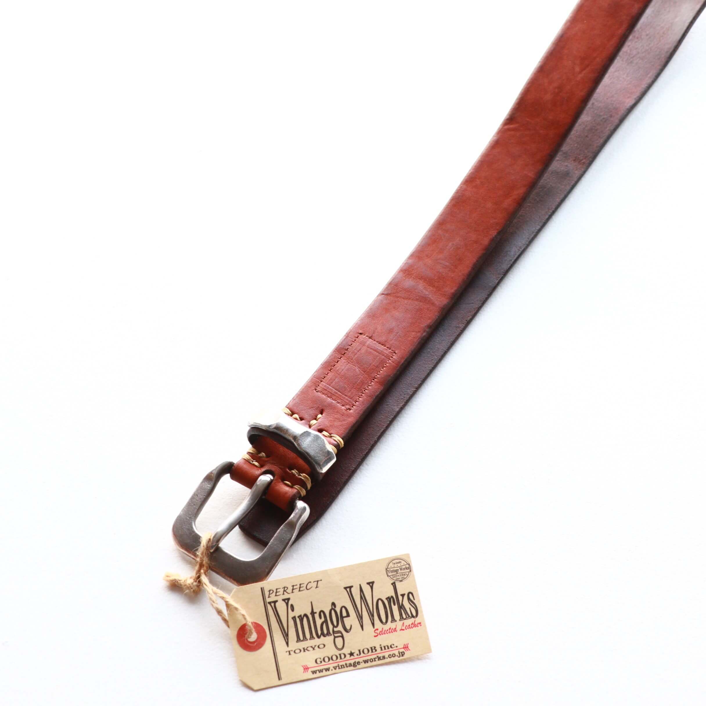 Vintage Works ヴィンテージワークス Leather belt 7Hole レザーベルト 7ホール DH5730