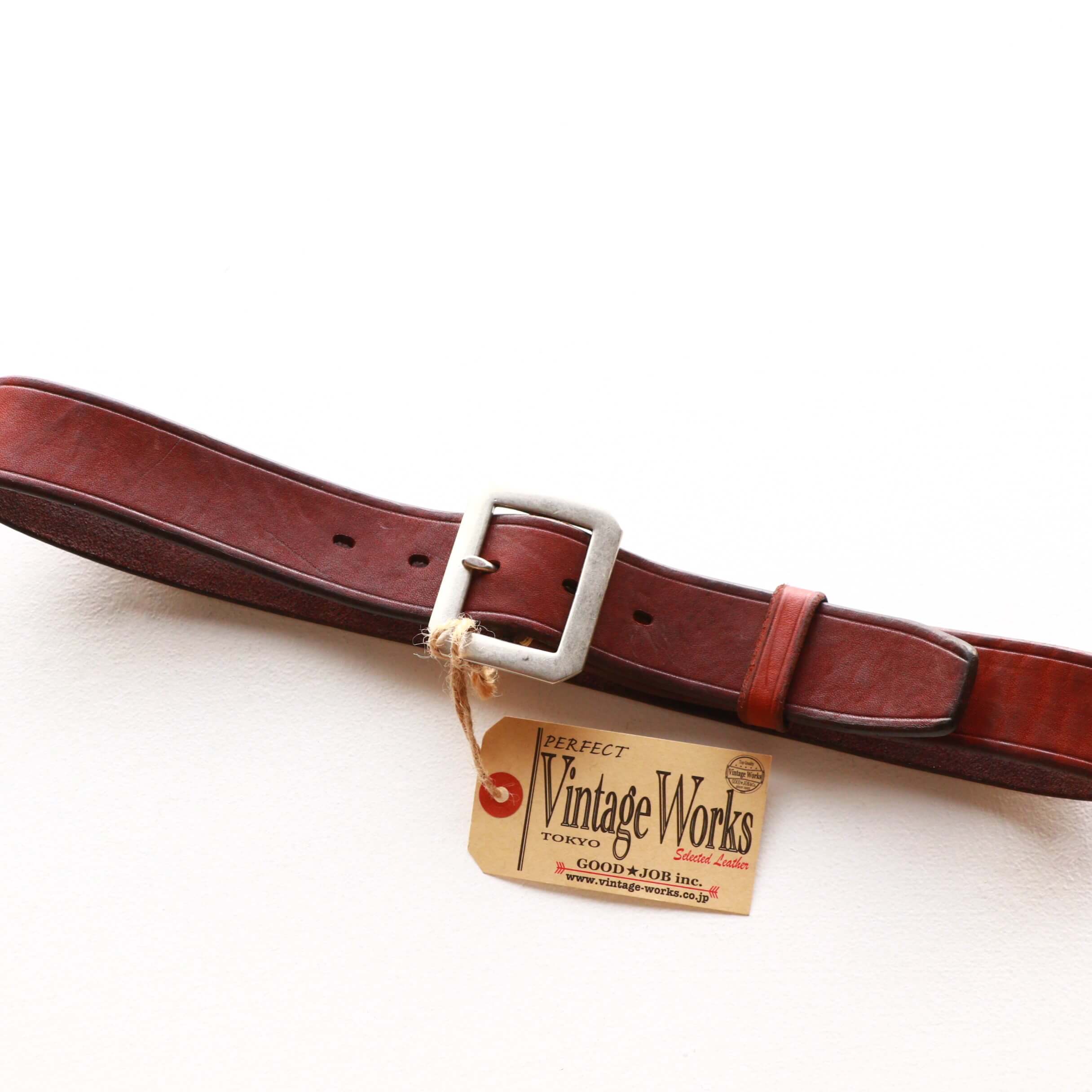 Vintage Works ヴィンテージワークス Leather belt 5Hole レザーベルト 5ホール DH5725