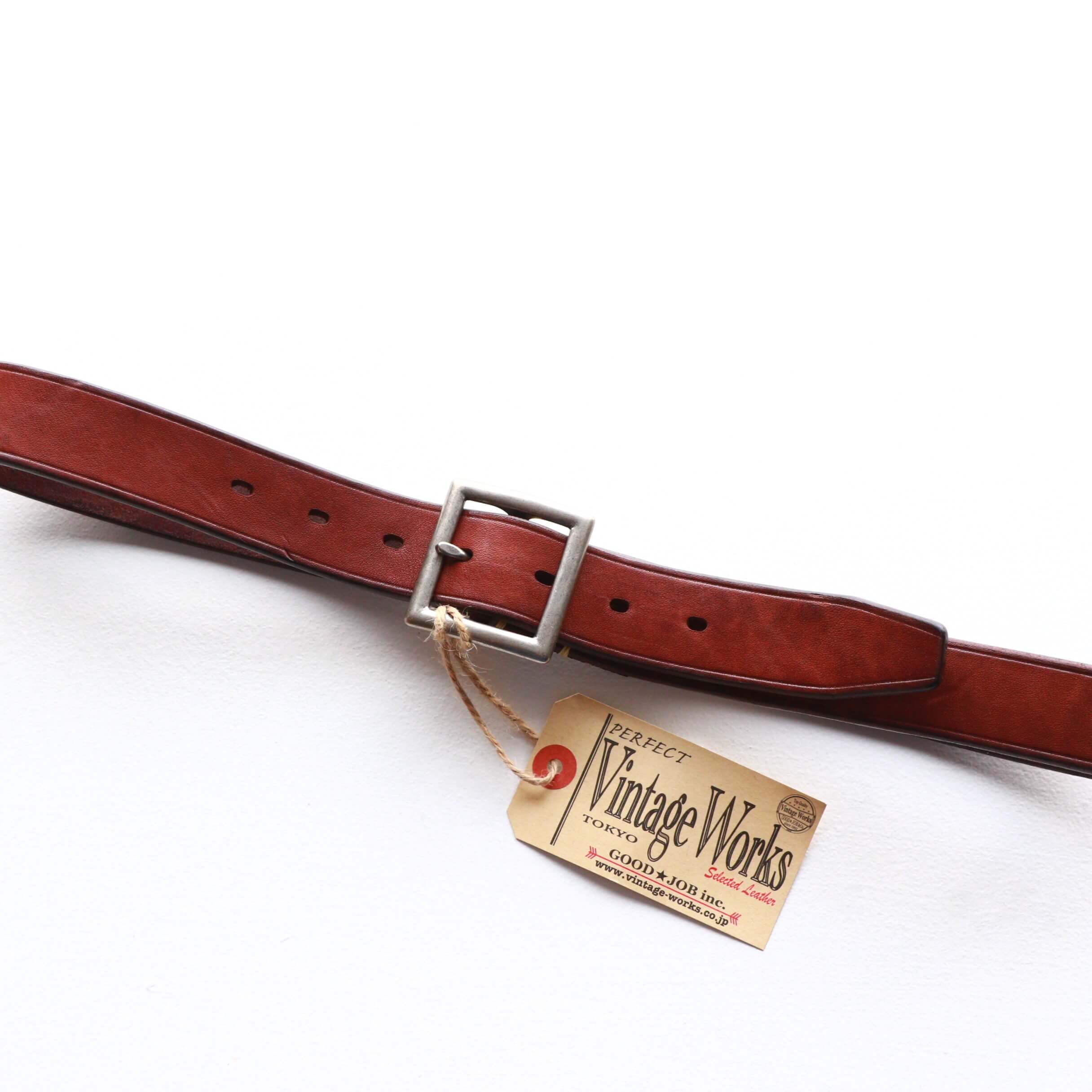 Vintage Works ヴィンテージワークス Leather belt 7Hole レザーベルト 7ホール DH5727