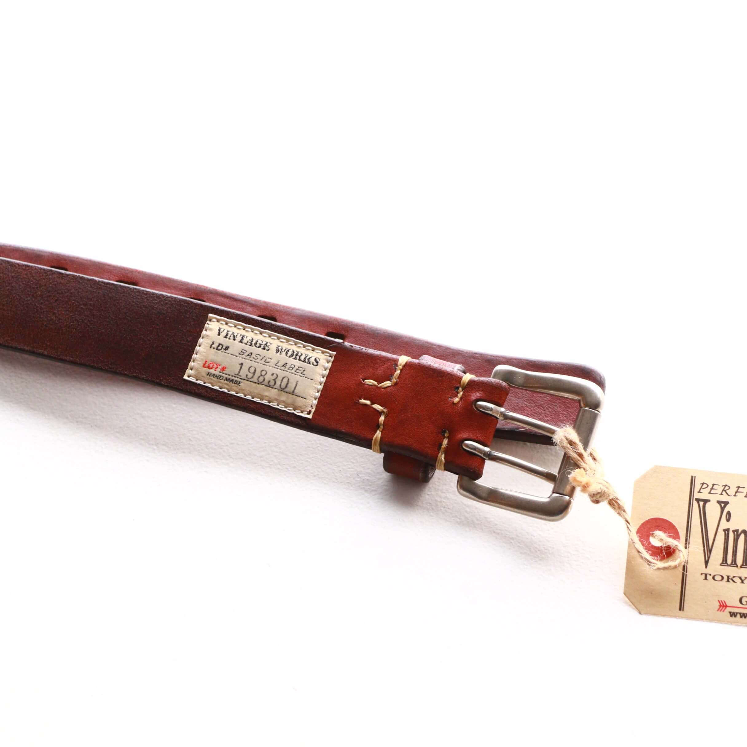 VINTAGE WORKS レザーベルト Vintage Works ヴィンテージワークス Leather belt レザーベルト