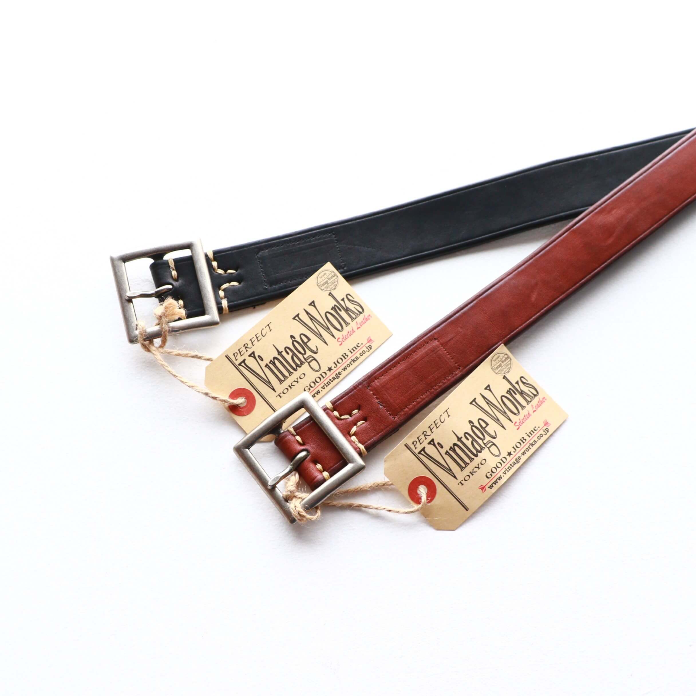 Vintage Works ヴィンテージワークス Leather belt 7Hole レザーベルト 7ホール DH5727