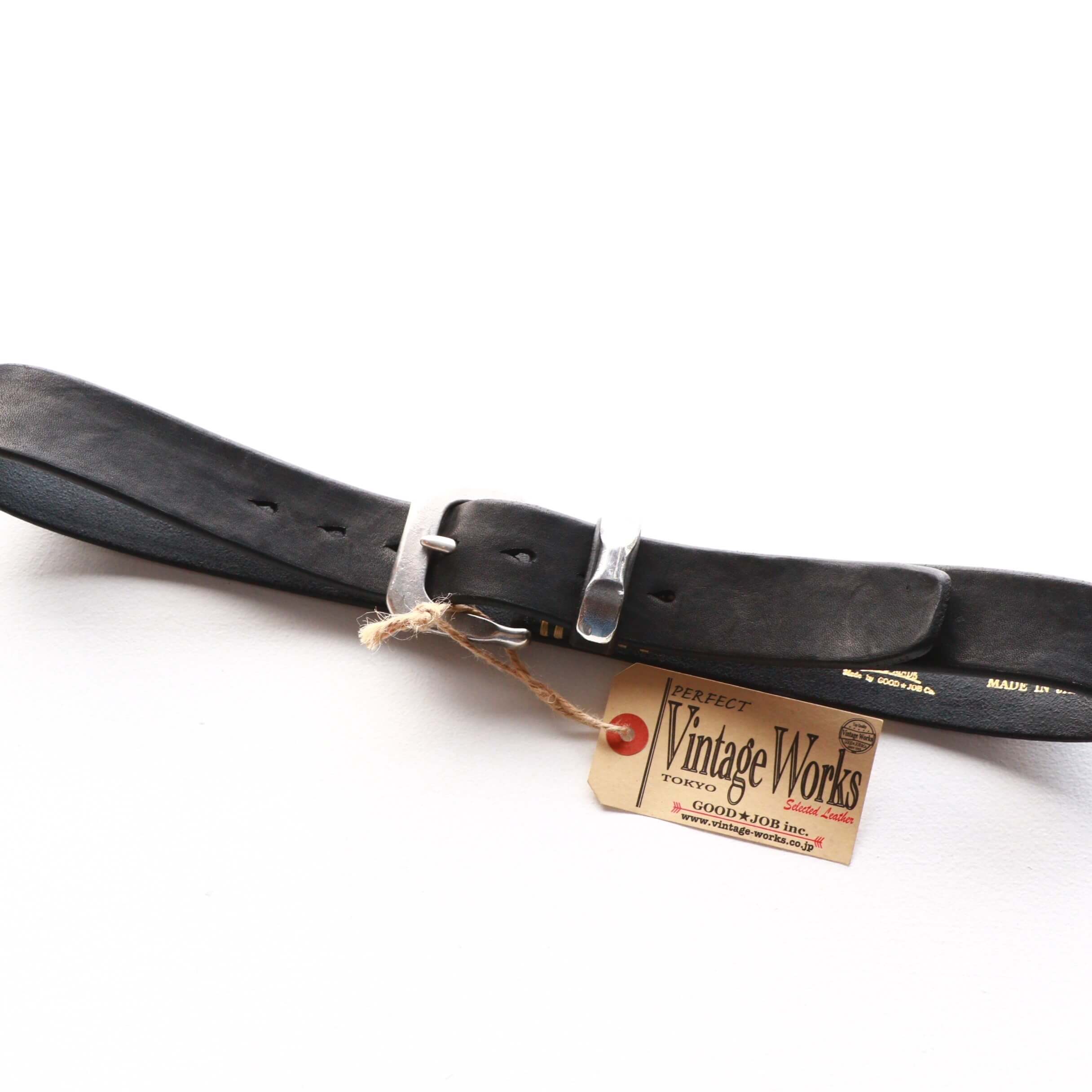 Vintage Works ヴィンテージワークス Leather belt 7Hole レザーベルト 7ホール DH5730