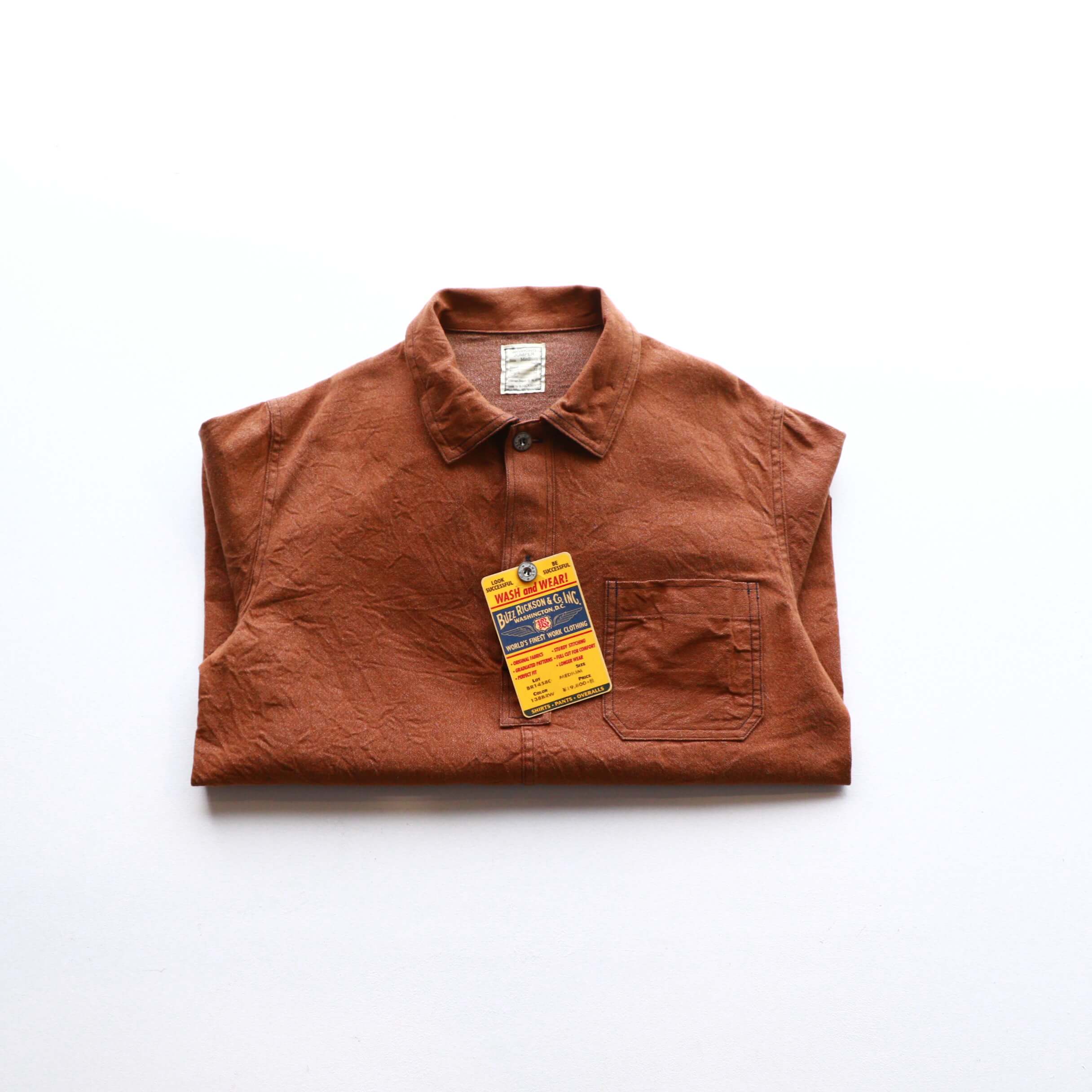 Buzz Rickson's バズリクソンズ WWI BROWN DENIM ARMY JUMPER ブラウンデニムアーミージャンパー