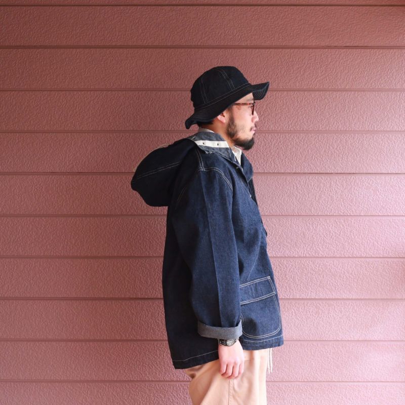 Buzz Rickson's バズリクソンズ U.S. NAVY HOODED PULLOVER JACKET プルオーバーデニムジャケット BR11703A