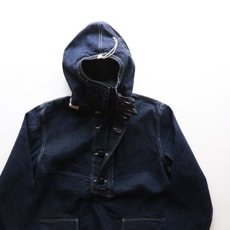 Buzz Rickson's バズリクソンズ U.S. NAVY HOODED PULLOVER JACKET プルオーバーデニムジャケット BR11703A