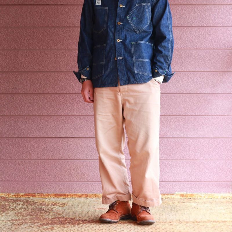 TCB jeans TCBジーンズ TCB BLACK CAT JK DENIM カバーオール デニム