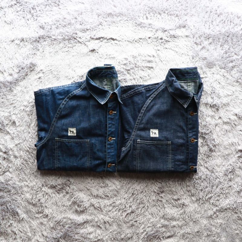 TCB jeans TCBジーンズ TCB BLACK CAT JK DENIM カバーオール デニム