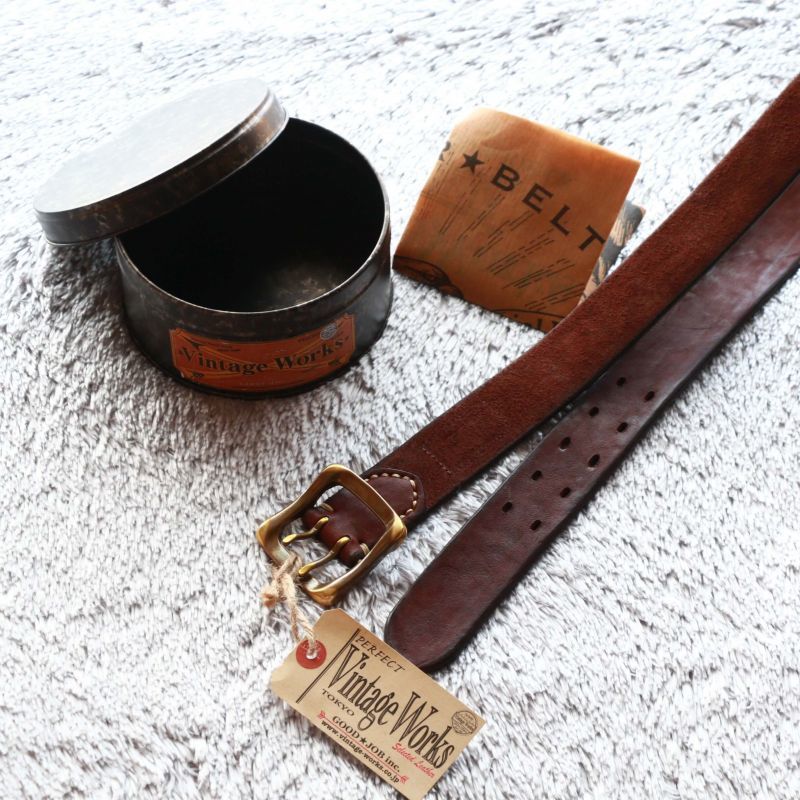 Vintage Works ヴィンテージワークス Leather belt 5Hole レザーベルト 5ホール DH5716