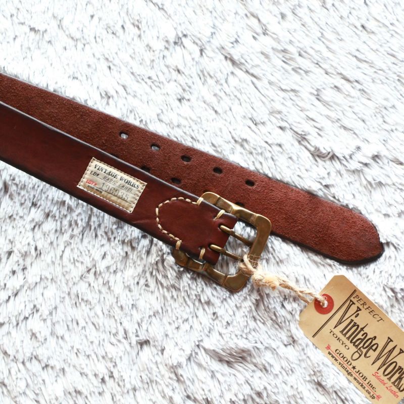 Vintage Works ヴィンテージワークス Leather belt 5Hole レザーベルト 5ホール DH5716