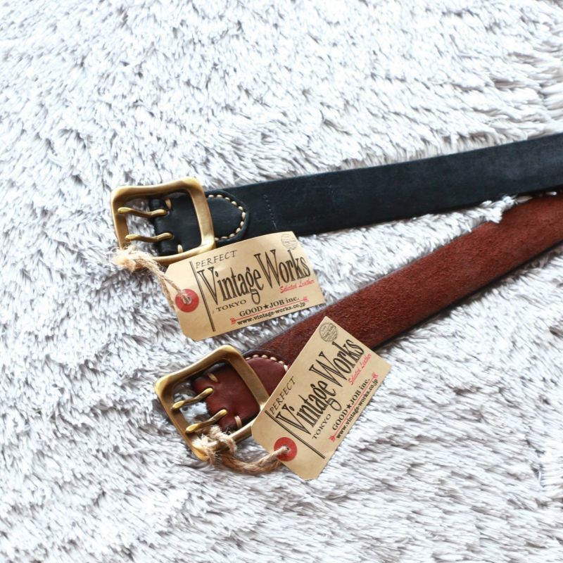 Vintage Works ヴィンテージワークス Leather belt 5Hole レザーベルト 5ホール DH5716