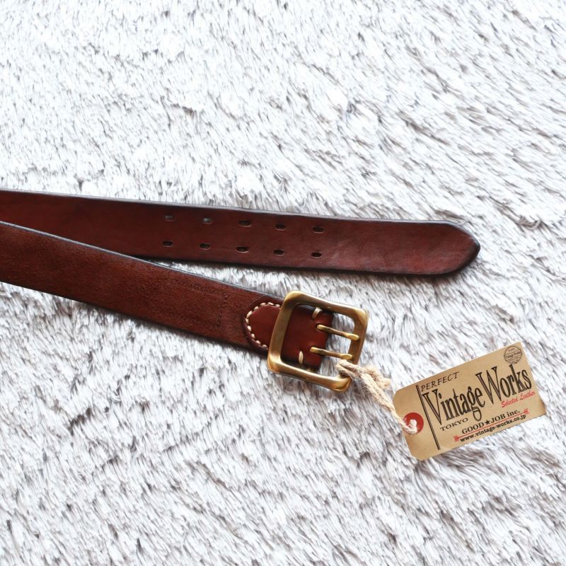 Vintage Works ヴィンテージワークス Leather belt 5Hole レザーベルト 5ホール DH5716