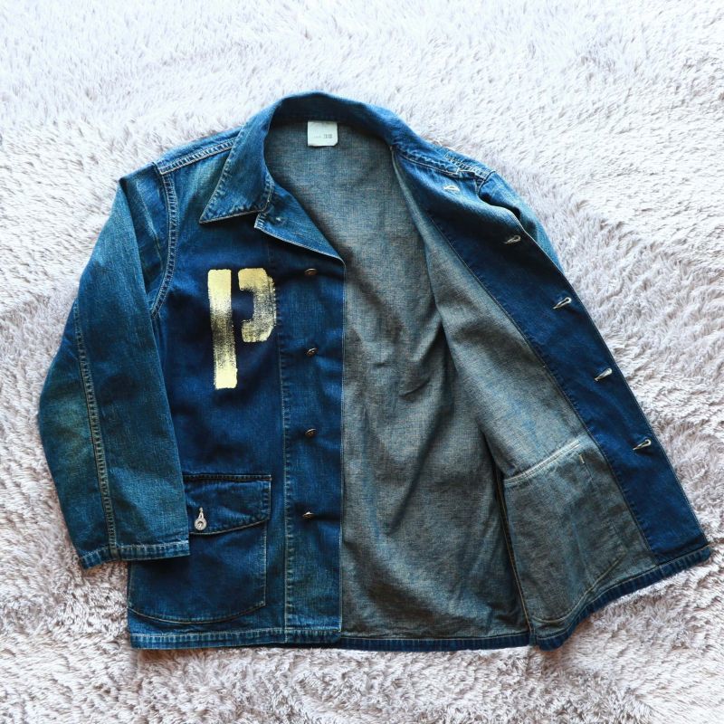 Buzz Rickson's バズリクソンズ US ARMY DENIM WORKING JACKET PW デニムワーキングジャケット PW ネイビー