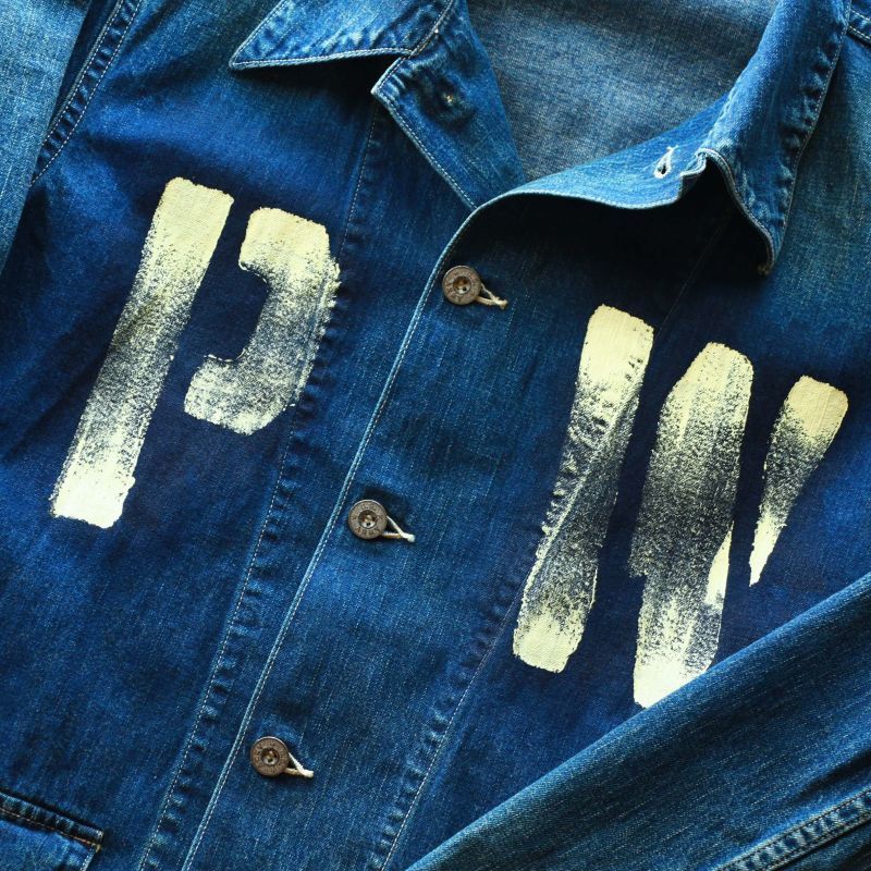 Buzz Rickson's バズリクソンズ US ARMY DENIM WORKING JACKET PW デニムワーキングジャケット PW ネイビー