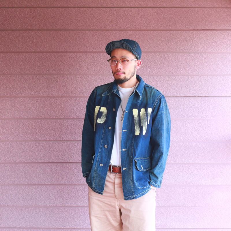 Buzz Rickson's バズリクソンズ US ARMY DENIM WORKING JACKET PW デニムワーキングジャケット PW ネイビー