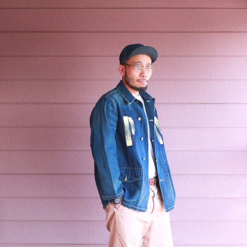 Buzz Rickson's バズリクソンズ US ARMY DENIM WORKING JACKET PW デニムワーキングジャケット PW ネイビー