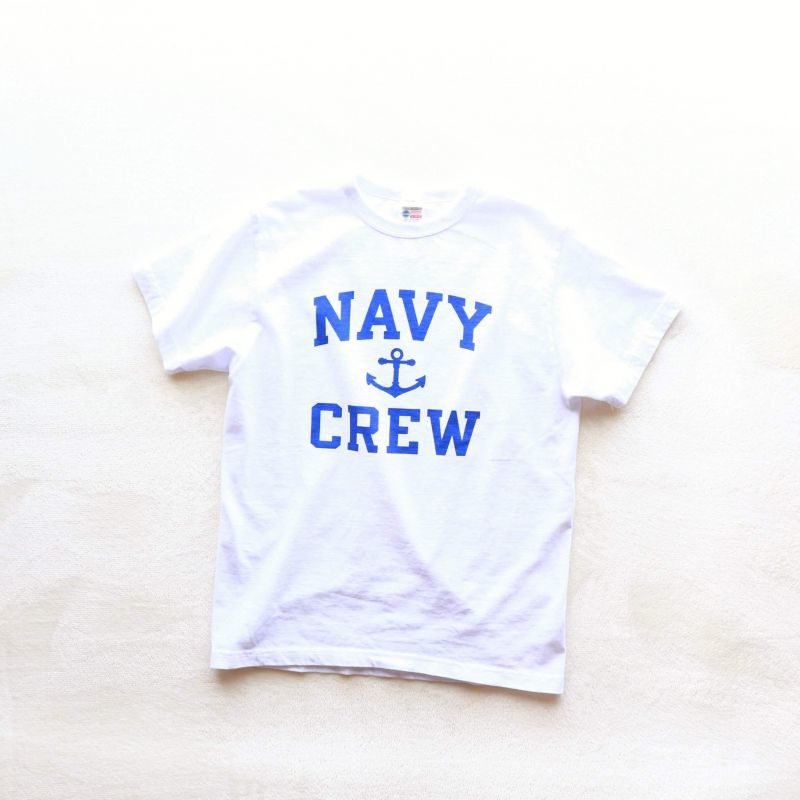 Buzz Rickson's バズリクソンズ PRINT S/S TEE NAVY CREW プリントTEE